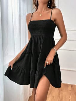 Women Strapless Backless Slip Mini Dress Sexy Lady High Elastic Waist Solid Purple Ruffle Party Dresses AXEWMFS-AXR305