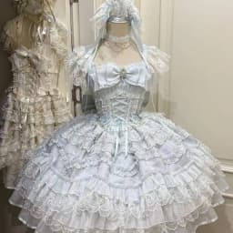 Summer Y2K Bandage Cake Dress Women Japanese Kawaii Lolita Strap Lace Bow Dress Retro Harajuku Fashion Clothing