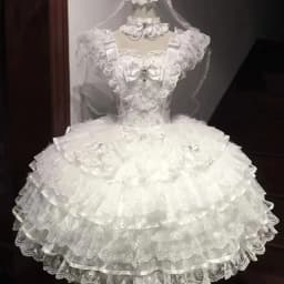 Summer Y2K Bandage Cake Dress Women Japanese Kawaii Lolita Strap Lace Bow Dress Retro Harajuku Fashion Clothing