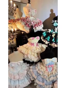 New Girls Birthday Lolita Dress 2026 Spring and Summer Women's Tube Top Satin Bowknot Slim Pettiskirt Short Mini Party Dress