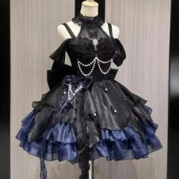 Sweet Princess Lolita Elegant Woman Party Dress Y2k Chic Bow Fairy Vintage Dress Slim Flower Lace Retro Outfits Japanese Summer