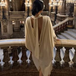 Loose Pleated Long Dress Women Elegant V-neck Batwing Sleeve Female Party Dresses 2026 Summer Lady Chic Solid Evening Robes