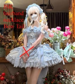 Pink Sweet Lolita Princess Dresses JSK Girl's Woman's Slim-Fit Elegant Lace Bow Tail Birthday Dress Y2k Ballet Style Mini Dress