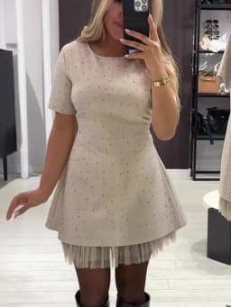 Summer Black Casual Dress Women's New Round Neck Short Sleeve Hot Diamond Slim Fit Lace Dress Holiday Party Mini Dresses Robe