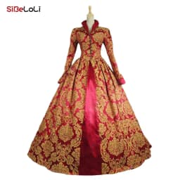 Victorian Masquerade Dresses for Women, Renaissance Dress, 18th Century, Baroque Rococo Marie Antoinette, Historical Clothing