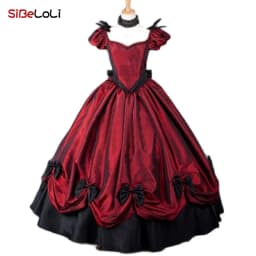 Victorian Masquerade Dresses for Women, Renaissance Dress, 18th Century, Baroque Rococo Marie Antoinette, Historical Clothing