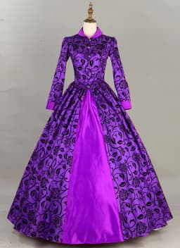 Victorian Masquerade Dresses for Women, Renaissance Dress, 18th Century, Baroque Rococo Marie Antoinette, Historical Clothing