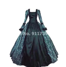 Victorian Masquerade Dresses for Women, Renaissance Dress, 18th Century, Baroque Rococo Marie Antoinette, Historical Clothing