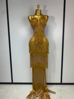 Shining Rhinestones Bodycon Long Dress Women Sexy Transparent Elagant Evening Party Birthday Prom Dress Photo Shoot Outfit
