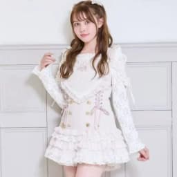 Japanese Style Lolita Dress Set Women Vintage Sweet Lace Embroidery Bow Plaid Strap Dresses Harajuku Y2k Ruffle Mini Cake Skirts
