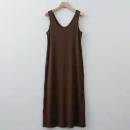 Women Double U Neck Sleeveless Tank Maxi Dress Soft Modal Loose Loungewear Dress With Pockets Khaki Black Coffee Light Gray