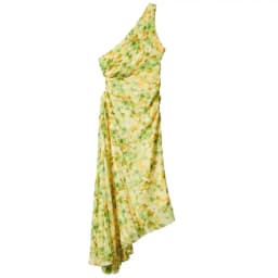 HH Fashion Elegant Female One Shoulder Ruffled Slim Long Dress Women Summer Sexy Waist Hollow Out Backless Sleeveless Dress