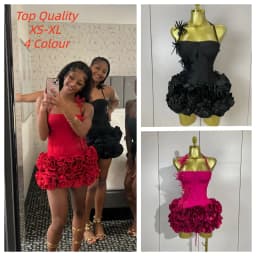 Sexy Halter Prom Gown Celebrity Club Two Piece Set Cocktail Elegant Women Fashion Luxury Birthday Party Red Black Bandage Outfit