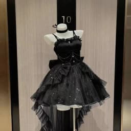 Vintage Princess Gothic Red Lolita JSK Dress Spaghetti Strap Ruffle Tulle Skirt with Chain Bow Decor High‑Low Hem for Women