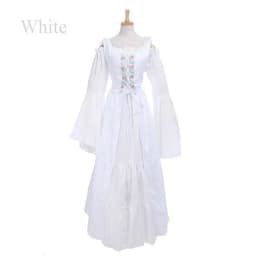 Women's Medieval Punk Princess Costume Victorian Robe Dress for Palace Carnival Party Disguise Halloween Cosplay Female 2026