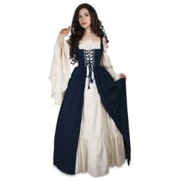 Women's Medieval Punk Princess Costume Victorian Robe Dress for Palace Carnival Party Disguise Halloween Cosplay Female 2026