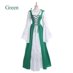 Women's Medieval Punk Princess Costume Victorian Robe Dress for Palace Carnival Party Disguise Halloween Cosplay Female 2026