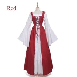 Women's Medieval Punk Princess Costume Victorian Robe Dress for Palace Carnival Party Disguise Halloween Cosplay Female 2026