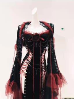 Lolita dress Gothic dress Punk dress vintage dress gothic clothes y2k fashion harajuku dress Lace dress y2k dress fairy grunge