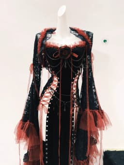 Lolita dress Gothic dress Punk dress vintage dress gothic clothes y2k fashion harajuku dress Lace dress y2k dress fairy grunge