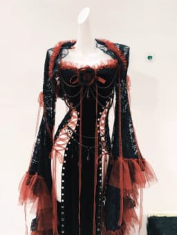 Lolita dress Gothic dress Punk dress vintage dress gothic clothes y2k fashion harajuku dress Lace dress y2k dress fairy grunge