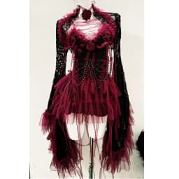 e girl clothes lace dress gothic clothes y2k clothes vintage dress Lolita dress y2k dress Harajuku dress Gothic dress