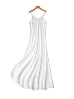 SuyaDream Woman Long Dress, 100%Real Silk, V Neck, Solid Spaghetti Strap Dresses, 2025 Elegant Chic Clothes