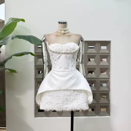 New Women Sexy Backless Floral Strapless Rhinestone Diamond Stylish Fashion Chic Dresses Party Christmas Ball Evening Gown Dress