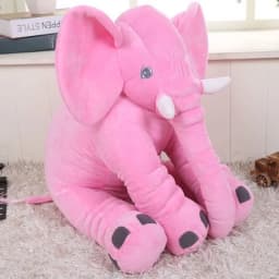 Skin Big Sale 60cm Colorful Giant Elephant Skin Plush Soft Toy Stuffed Baby Kids baby Pillows Toys For Children free shipping