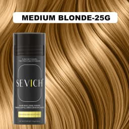 Sevich Hair Fibers Powder 25g Keratin Hair Building Fiber Thickening Powder – Instantly Thickens & Volumizes for All Hair Types