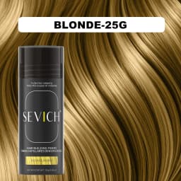 Sevich Hair Fibers Powder 25g Keratin Hair Building Fiber Thickening Powder – Instantly Thickens & Volumizes for All Hair Types