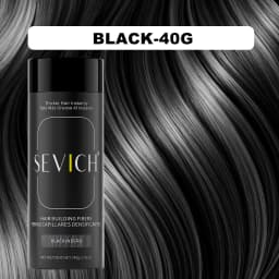 Sevich Hair Fibers Powder 25g Keratin Hair Building Fiber Thickening Powder – Instantly Thickens & Volumizes for All Hair Types
