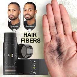 Sevich Hair Fibers Powder 25g Keratin Hair Building Fiber Thickening Powder – Instantly Thickens & Volumizes for All Hair Types