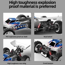 S911PRO 1:16 4WD RC Car 70KM/H or 50KM/H Remote Control Cars High Speed Drift Brushless Monster Truck For Kids VS Wltoys 144001