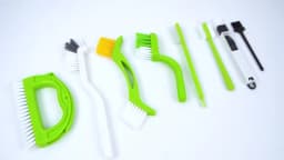 9 Pack Groove Cleaner Brush Set Multipurpose Hand-held Cleaning Brush Deep Cleaning Reusable Tile Joint Scrub Brush