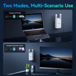 Tenda 1000Mbps Wifi Amplifier Dual Band 2.4G 5G Repeater Network Expander Range Extender WiFi Signal Booster Wireless Router
