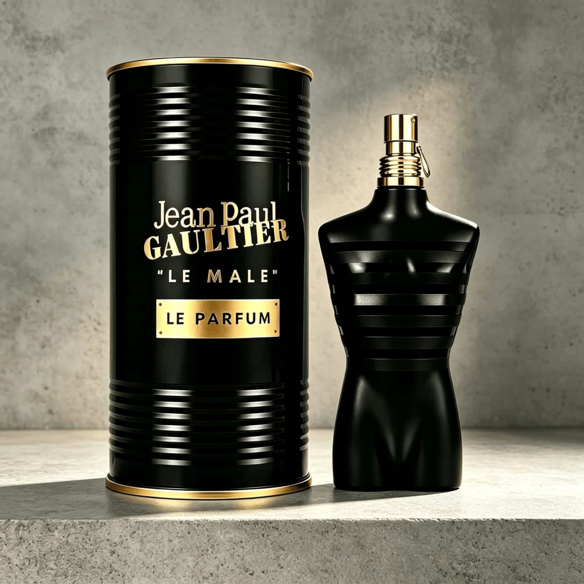 Jean Paul Gaultier Unisex Perfume 125 ml - Black and Gold Three-Dimensional Bottle - Long-lasting Oriental Woody Scented Blend - Luxury Men's Perfume Gift Set
