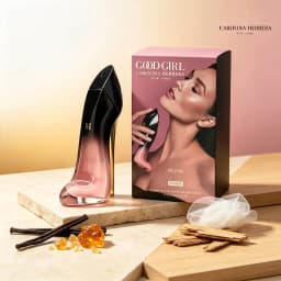 Good Girl Blush Carolina Herrera Women's Perfume, 2.7 oz 80 ml, | Citrus+Almond+Rose+Vanilla, Sweet but Not Greasy, Full of Vitality, Lasting 6-8 Hours of Daily Commuting/Spring/Summer Daily/Romantic Dating Sweet Vitality Choice