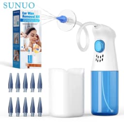 Ear Wax Removal Manual Ear Cleaner Water Earwax Removal Kit Ear Irrigation Flushing System Ear Cleaning Kit Safe and Effective