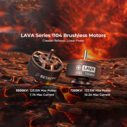 BETAFPV LAVA 1104 5500KV Brushless Motors 1.5mm Shaft 2218 3 Paddle Propeller For Pavo20 Pro Brushless Bwhoop Quadcopter