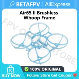 BETAFPV Air65 II Brushless Whoop Frame 2.65g Weight 65mm Wheelbase PP Material