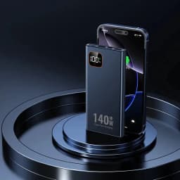140w Power Bank 500000mah High Capacity Super Fast Charging Pd 20w Ccc Portable Battery Charger For Iphone Samsung Xiaomi 2026