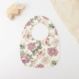 INSULAR Cotton Baby Bibs Reusable Saliva Towel Good Absorption Soft 100% Cotton Gauze Cartoon Print Adjustable Baby Feeding Bibs