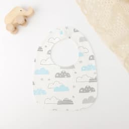 INSULAR Cotton Baby Bibs Reusable Saliva Towel Good Absorption Soft 100% Cotton Gauze Cartoon Print Adjustable Baby Feeding Bibs
