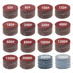 3/4/5/6 Inch Sanding Disc Round Sandpaper Sheet Set Sand Paper Buffing Polishing Pad for Car Polish Sanding Paper