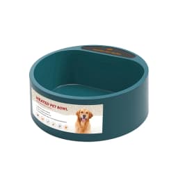 Dog Heated Water Bowl Pet Thermostatic Dog Bowl for Cats Dogs Chicken Birds Outdoor Winter Dog Bowl 2.2L Water Bottle