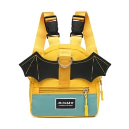 Polyester Backpack for Harness Pull Bag Pet Dogs Collar Adjustable Shoulder Strap Different Sizes For Pets With Harness Leash