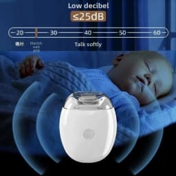 2 IN 1 Electric Nail Clipper Cutter with LED Light Automatic Nail Grinder Trimmer for Baby Mini Manicure Tool Nail Care