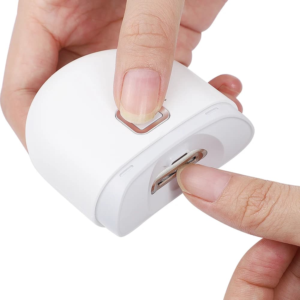 Electric Automatic Nail Clippers With Light Trimmer Nail Cutter Manicure For Baby Care Scissor Pet Nail Clipper Tools