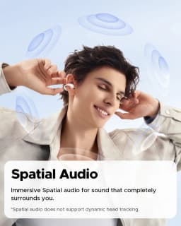 SoundPEATS PearlClip Pro Open Ear Earbuds Wireless Headphones Bluetooth 5.4 Earphones Ultra-Comfort Clip On Ear Buds 24 Hrs Play